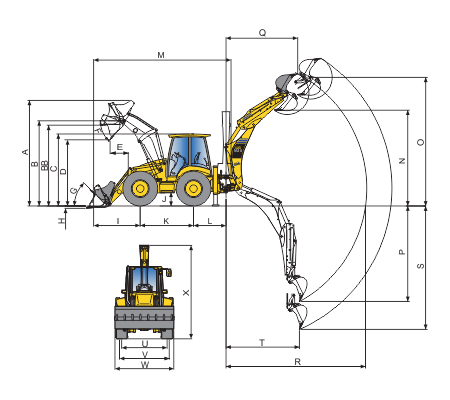 Komatsu WB93S